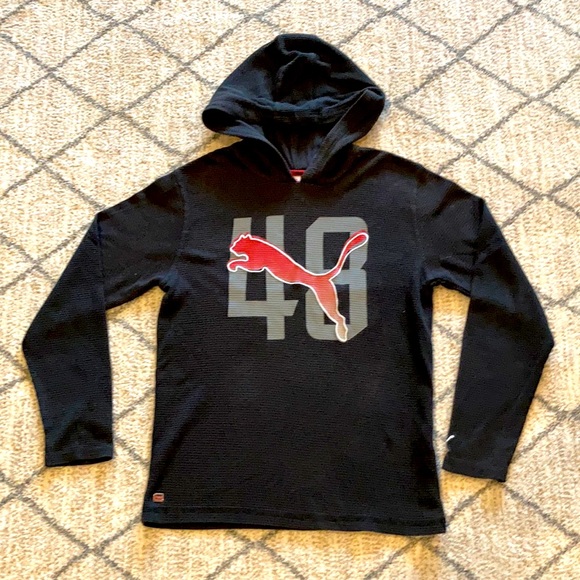 Puma Long Sleeve Shirt with Hood - Picture 1 of 3